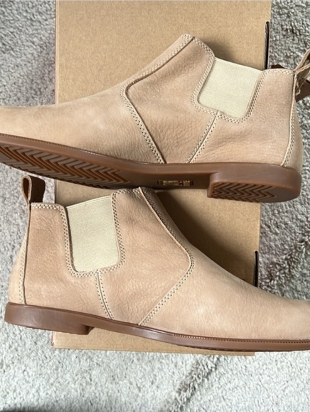 Kodiak Beige Chelsea Ankle Boots💗Kodiak Low-Rider Chelsea sz. 9.5 EU 41 NIB - Picture 6 of 9